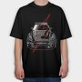 GTR R35 2, Tricou Oversize Barbati (Unisex)
