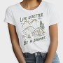 Life Is Better by a Bonfire Camping, Tricou Femei