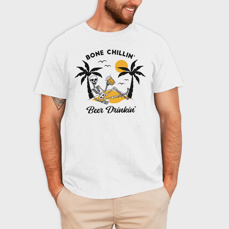 Bone Chillin, Tricou Barbati (Unisex)