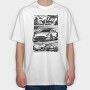 Gtr R35, Tricou Oversize Barbati (Unisex)