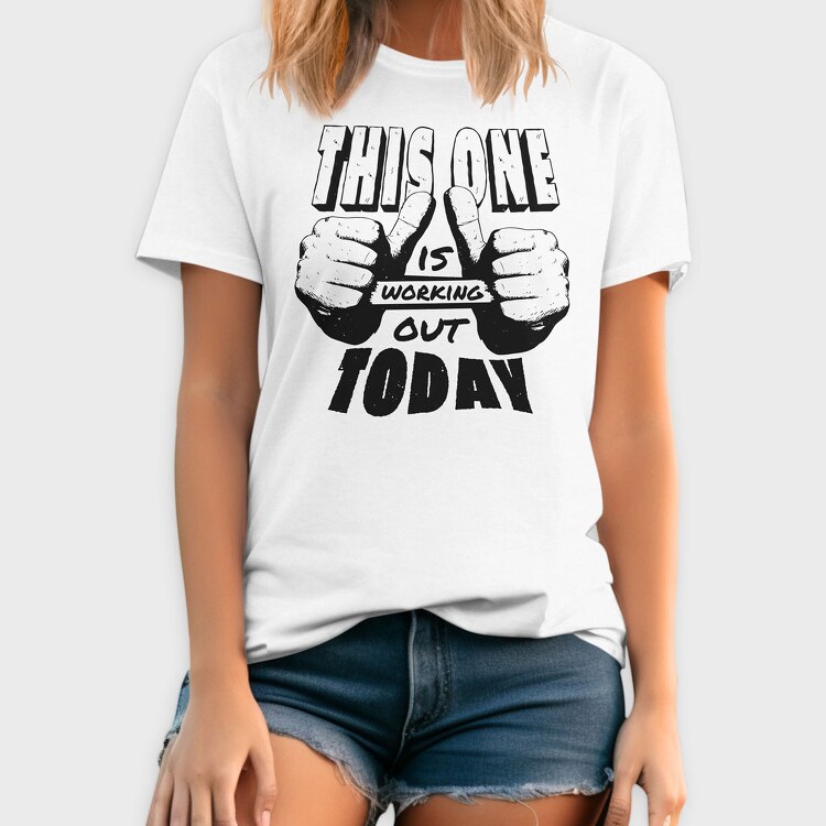 Working Out, Tricou Barbati (Unisex)