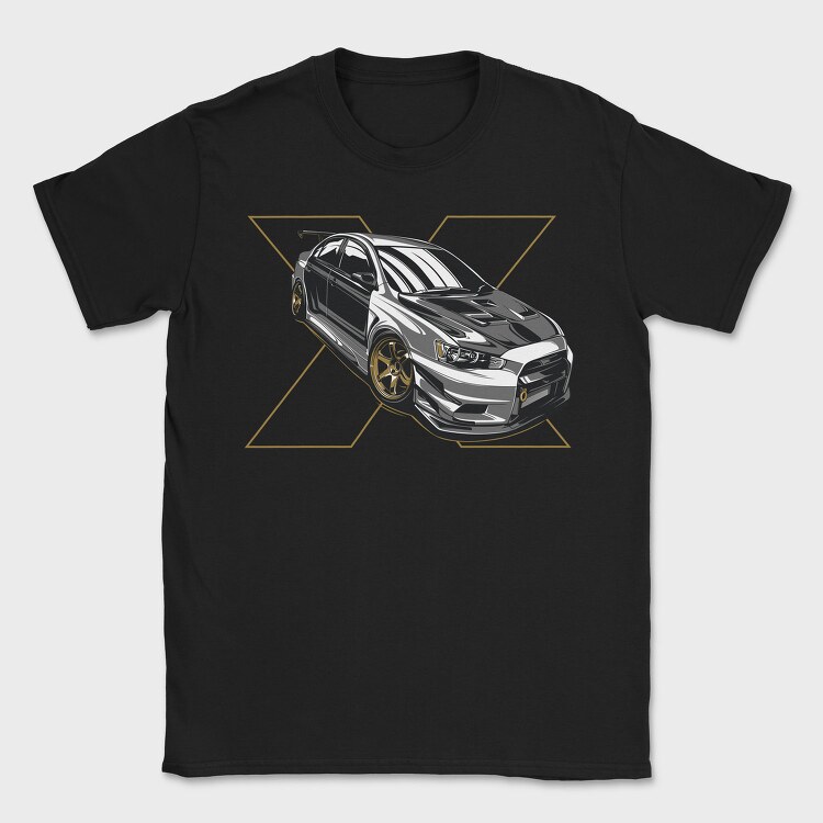 LANCER EVO X, Tricou Barbati (Unisex)