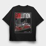 Lancer Evo X 2, Tricou Oversize Barbati (Unisex)