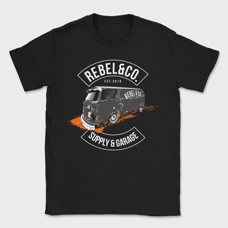 KOMBI, Tricou Barbati (Unisex)