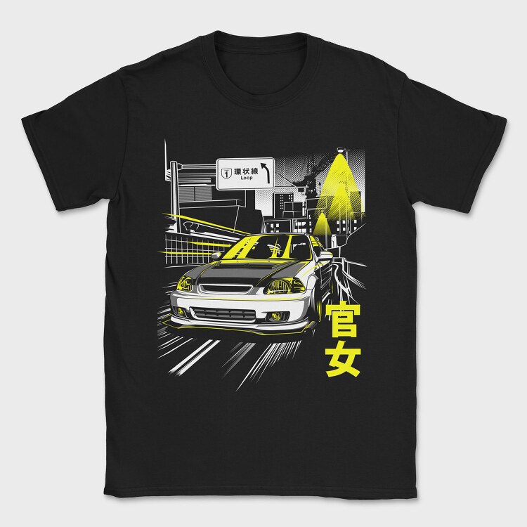 Kanjo, Tricou Barbati (Unisex)