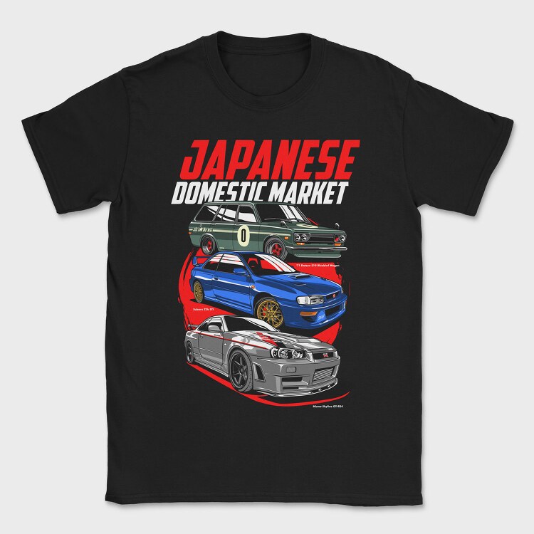 jdm legend, Tricou Barbati (Unisex)
