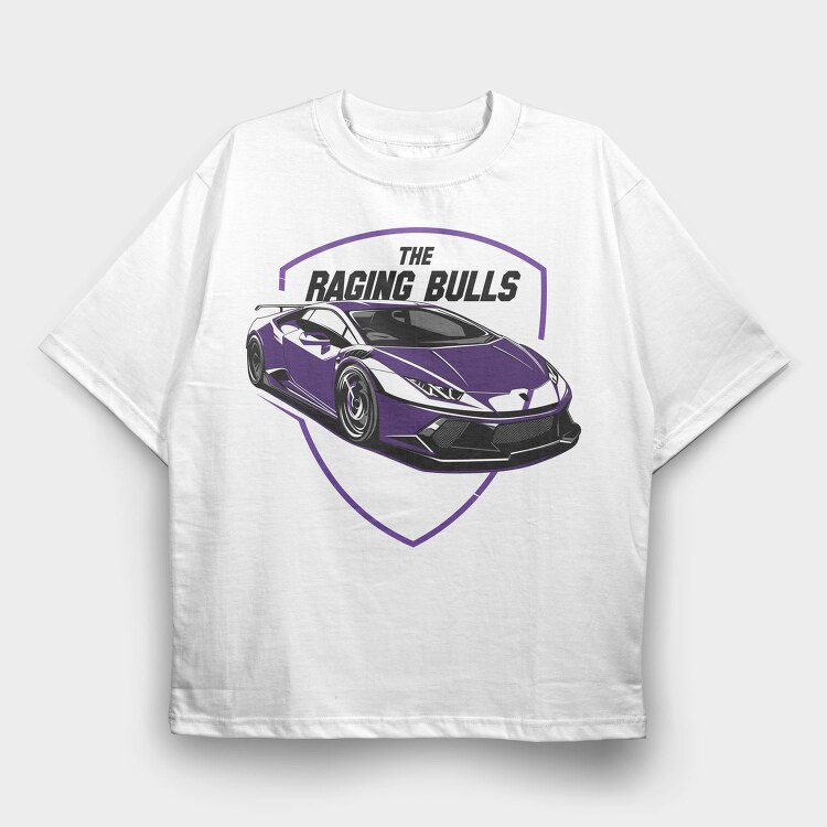 HURACAN, Tricou Oversize Barbati (Unisex)