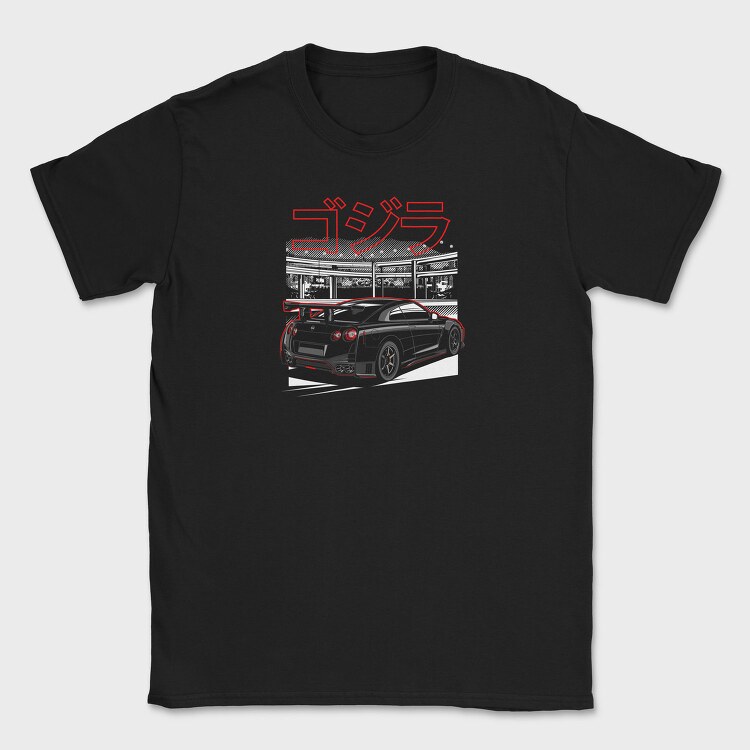 GTR R35 Back, Tricou Barbati (Unisex)