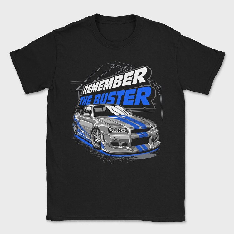 GTR R34 2 Fast 2 Furious, Tricou Barbati (Unisex)