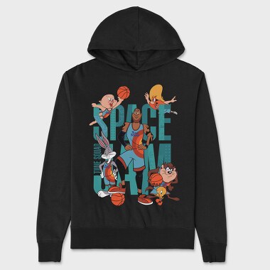 Tune Squad Hoops, Hanorac Oversize Barbati (Unisex)