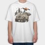 fj40, Tricou Oversize Barbati (Unisex)