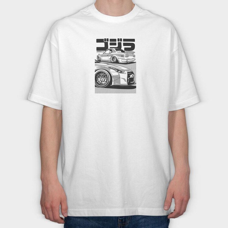 GTR GOJIRA, Tricou Oversize Barbati (Unisex)