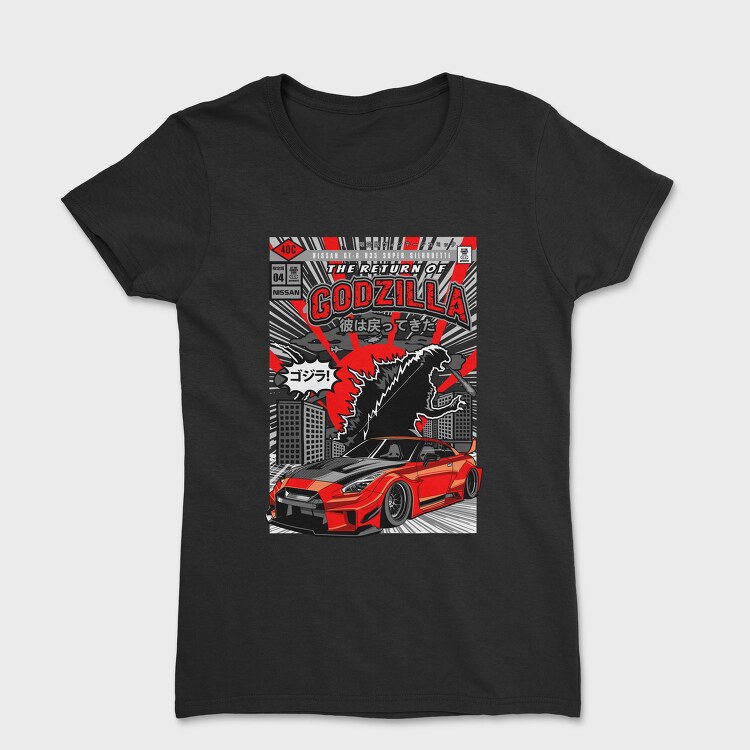 Godzilla R35, Tricou Femei