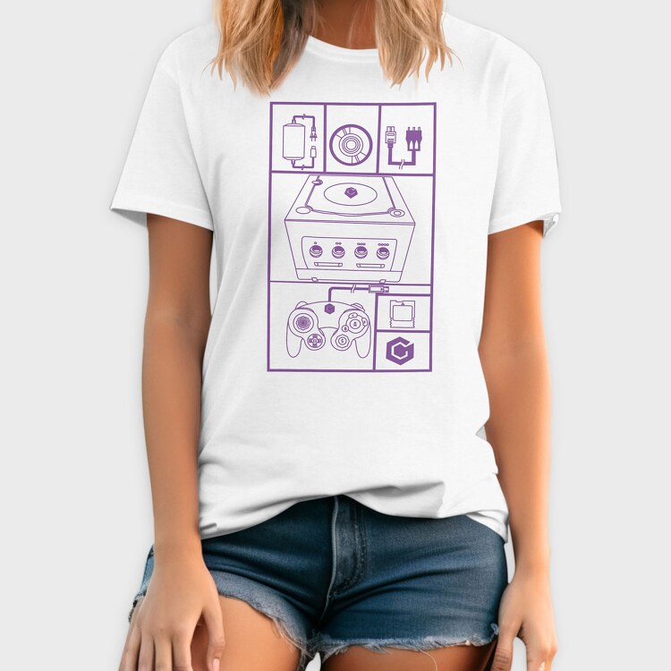 Retro Gaming Entertainment System 2, Tricou Barbati (Unisex)
