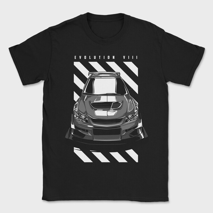 EVO 8, Tricou Barbati (Unisex)