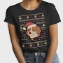 Cute Dog Ugly Sweater, Tricou Femei