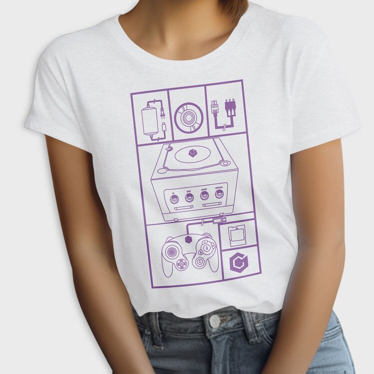 Retro Gaming Entertainment System 2, Tricou Femei