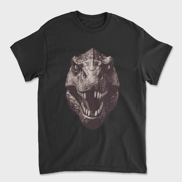 Trex Missing Tooth, Tricou Barbati (Unisex)