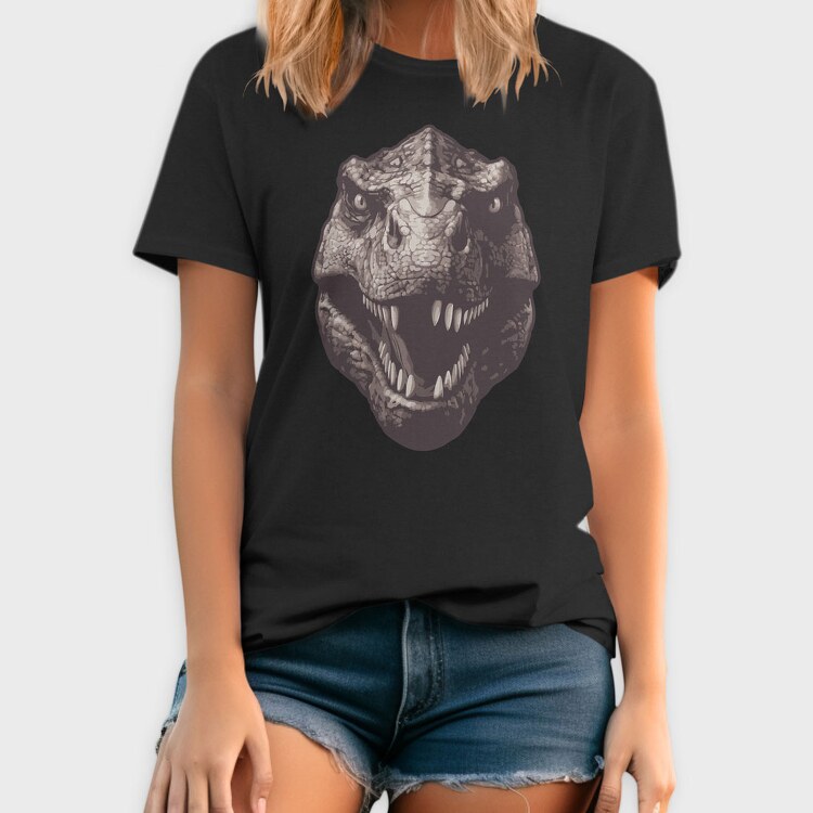 Trex Missing Tooth, Tricou Barbati (Unisex)