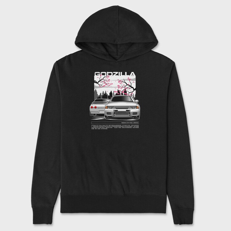 GTR R32, Hanorac Oversize Barbati (Unisex)