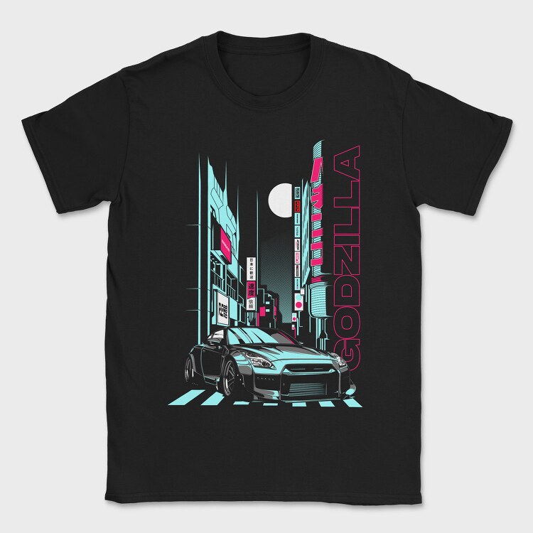 GTR JAPAN, Tricou Barbati (Unisex)