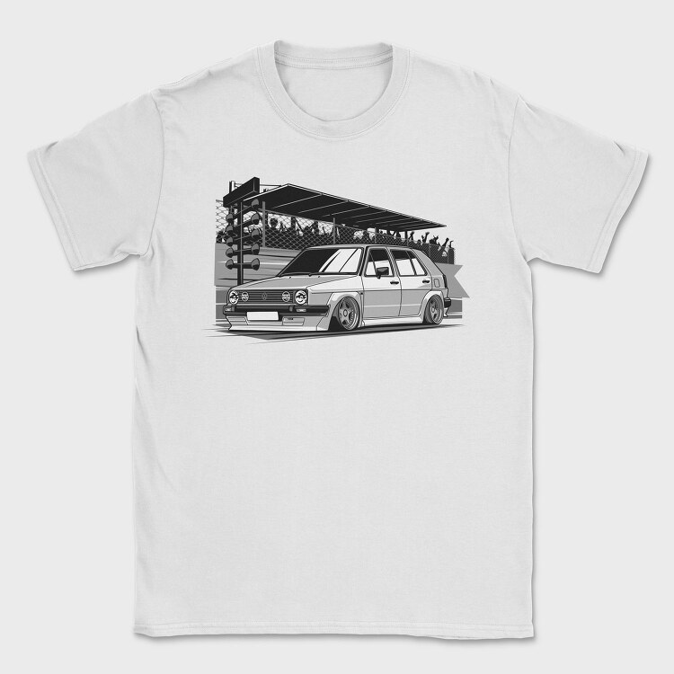 Golf MK2, Tricou Barbati (Unisex)