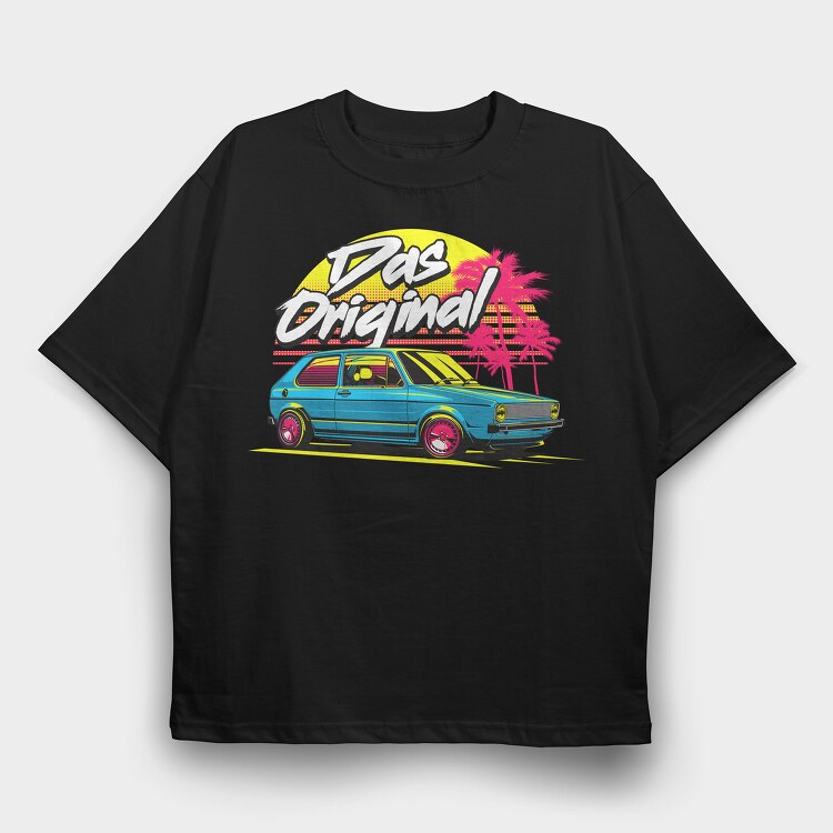 GOLF MK1, Tricou Oversize Barbati (Unisex)
