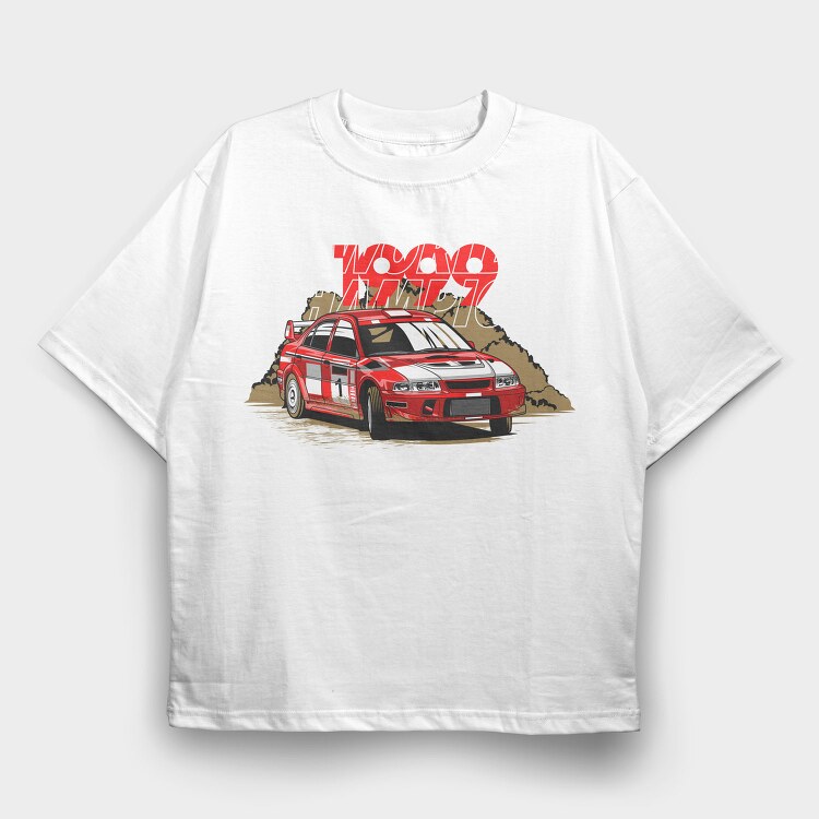 EVO 6, Tricou Oversize Barbati (Unisex)