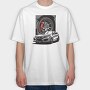 CIVIC TURBO, Tricou Oversize Barbati (Unisex)