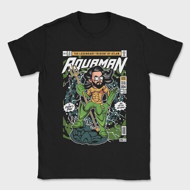 Aquamans Trident, Tricou Barbati (Unisex)