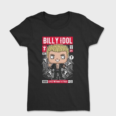 Billy Idol Pop Vinyl, Tricou Femei