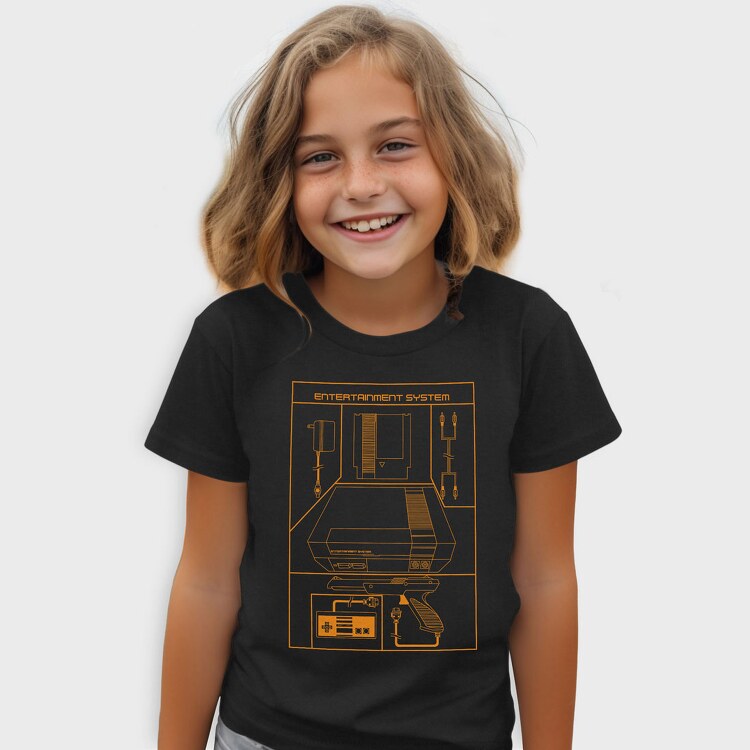 Retro Gaming Entertainment System, Tricou Copii