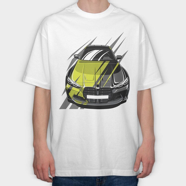 BMW, Tricou Oversize Barbati (Unisex)
