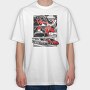 Comic Drift, Tricou Oversize Barbati (Unisex)