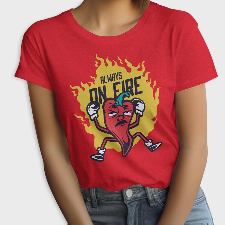 Chilli Angry, Tricou Femei