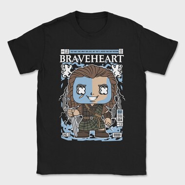 Braveheart Warrior, Tricou Barbati (Unisex)