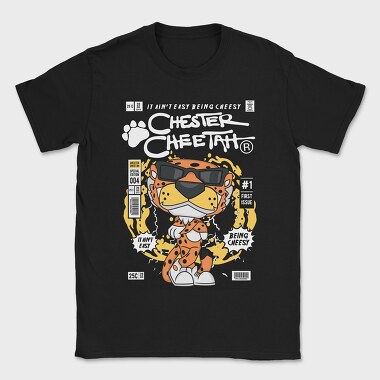 Cheesy Cheetah Vibes, Tricou Barbati (Unisex)