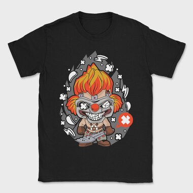 Clown Chaos, Tricou Barbati (Unisex)