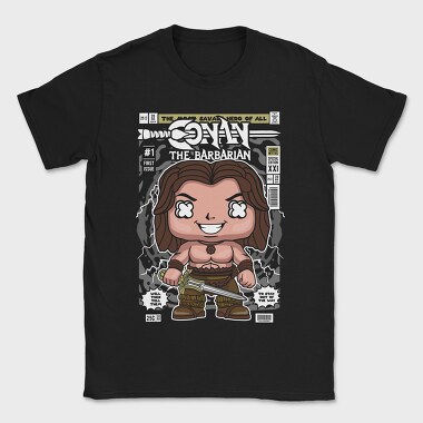 Conan The Barbarian, Tricou Barbati (Unisex)
