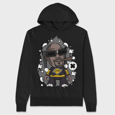 Cool Monkey Smoke, Hanorac Oversize Barbati (Unisex)