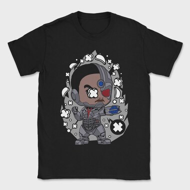 Cyberpunk Chibi, Tricou Barbati (Unisex)