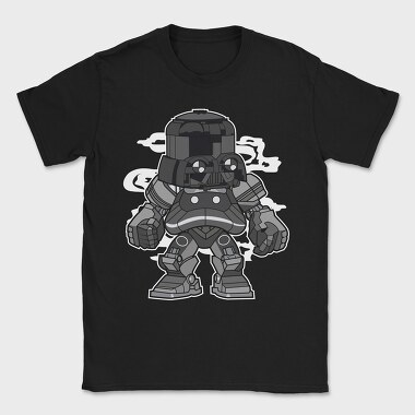 Cyberpunk Warrior 1, Tricou Barbati (Unisex)