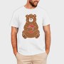 Cute Hot Water Bear, Tricou Barbati (Unisex)