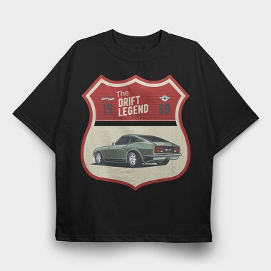 datsun 240z, Tricou Oversize Barbati (Unisex)