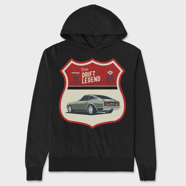 datsun 240z, Hanorac Oversize Barbati (Unisex)