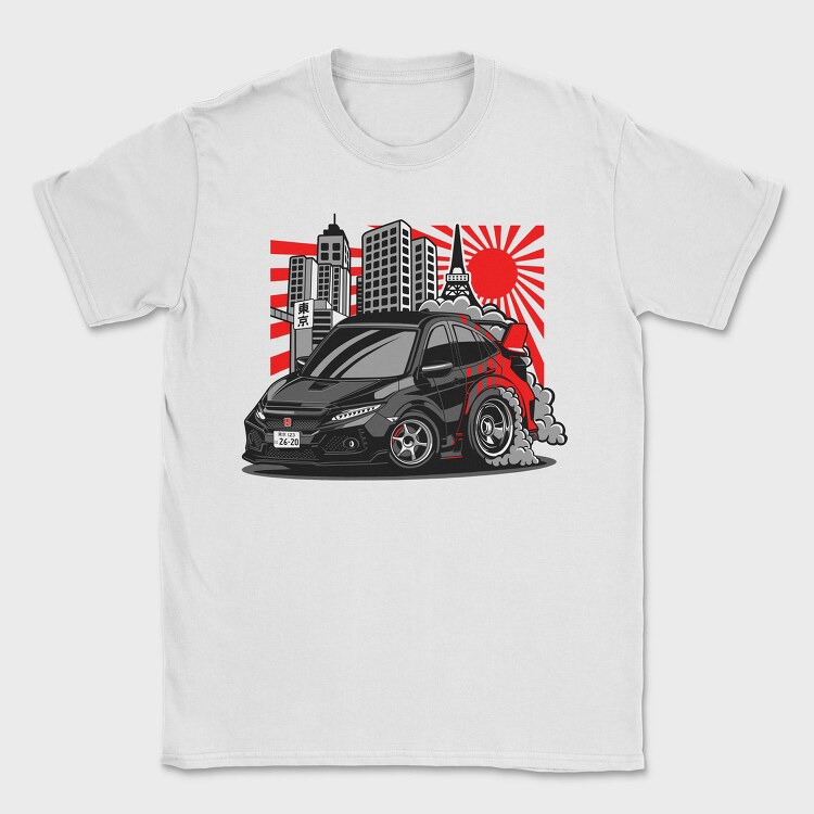 Civic FK8, Tricou Barbati (Unisex)
