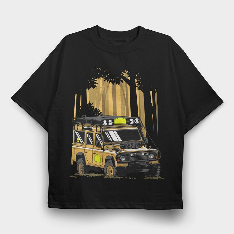CAMEL DEFENDER, Tricou Oversize Barbati (Unisex)