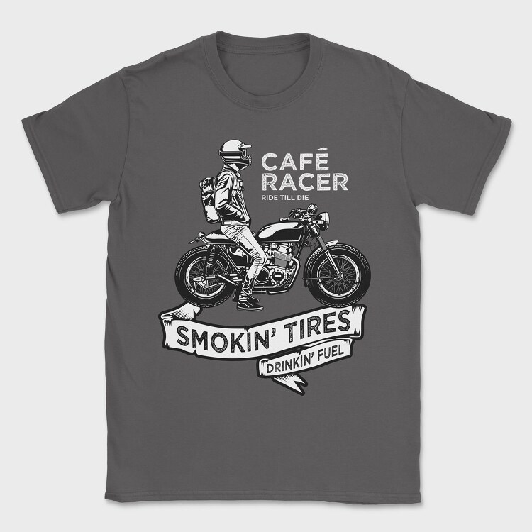 CAFE RACER, Tricou Barbati (Unisex)