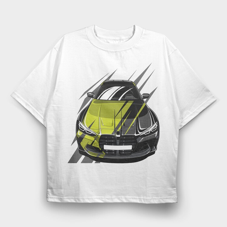 BMW, Tricou Oversize Barbati (Unisex)