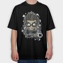 Cyberpunk Aviator, Tricou Oversize Barbati (Unisex)